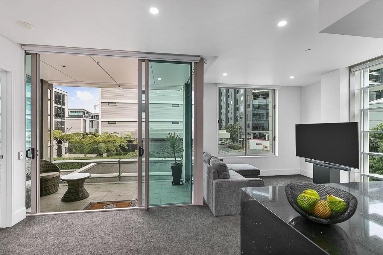 Qv Upscale Modern Viaduct Apt With Parking - 965 Auckland Exteriör bild