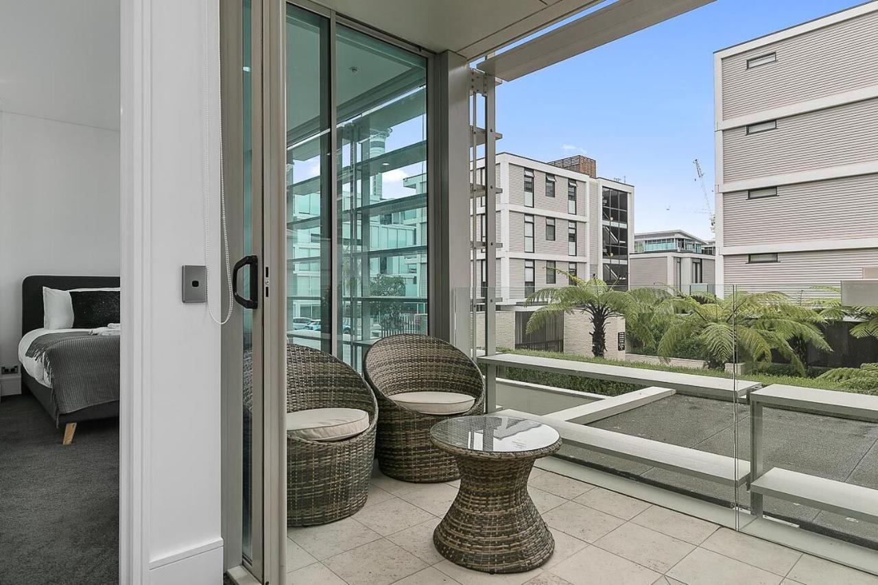 Qv Upscale Modern Viaduct Apt With Parking - 965 Auckland Exteriör bild