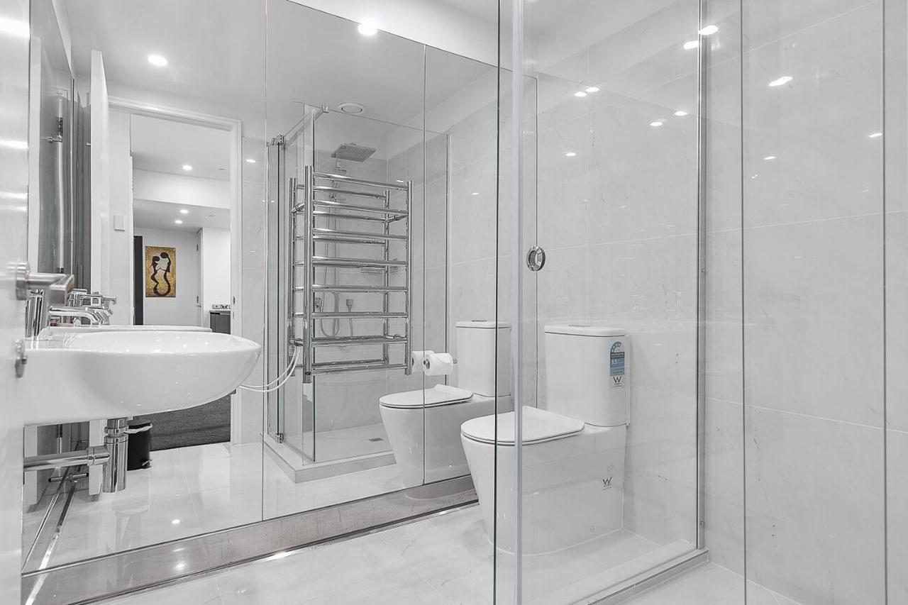 Qv Upscale Modern Viaduct Apt With Parking - 965 Auckland Exteriör bild